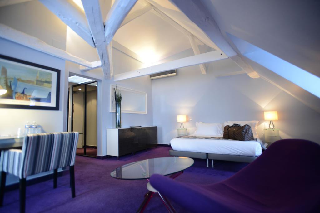 Hotel Des Archives Paris Rum bild