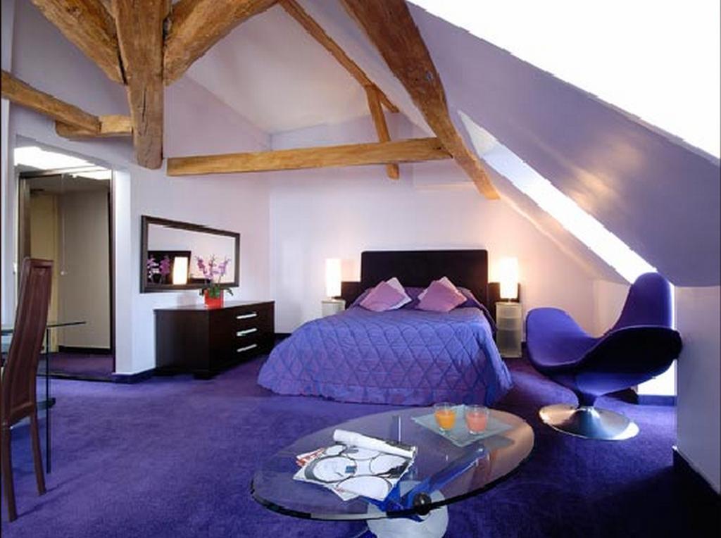 Hotel Des Archives Paris Rum bild